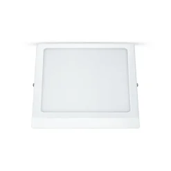 Philips Slim Surface LED 4.000 K kantet 21cm hvid