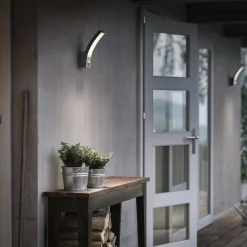 Philips Splay LED-lampe antracit, sensor, 4.000 K