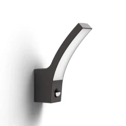 Philips Splay LED-lampe antracit, sensor, 2.700 K