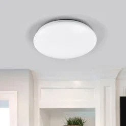 Philips Suede - rund LED-loftlampe, Ø 38 cm