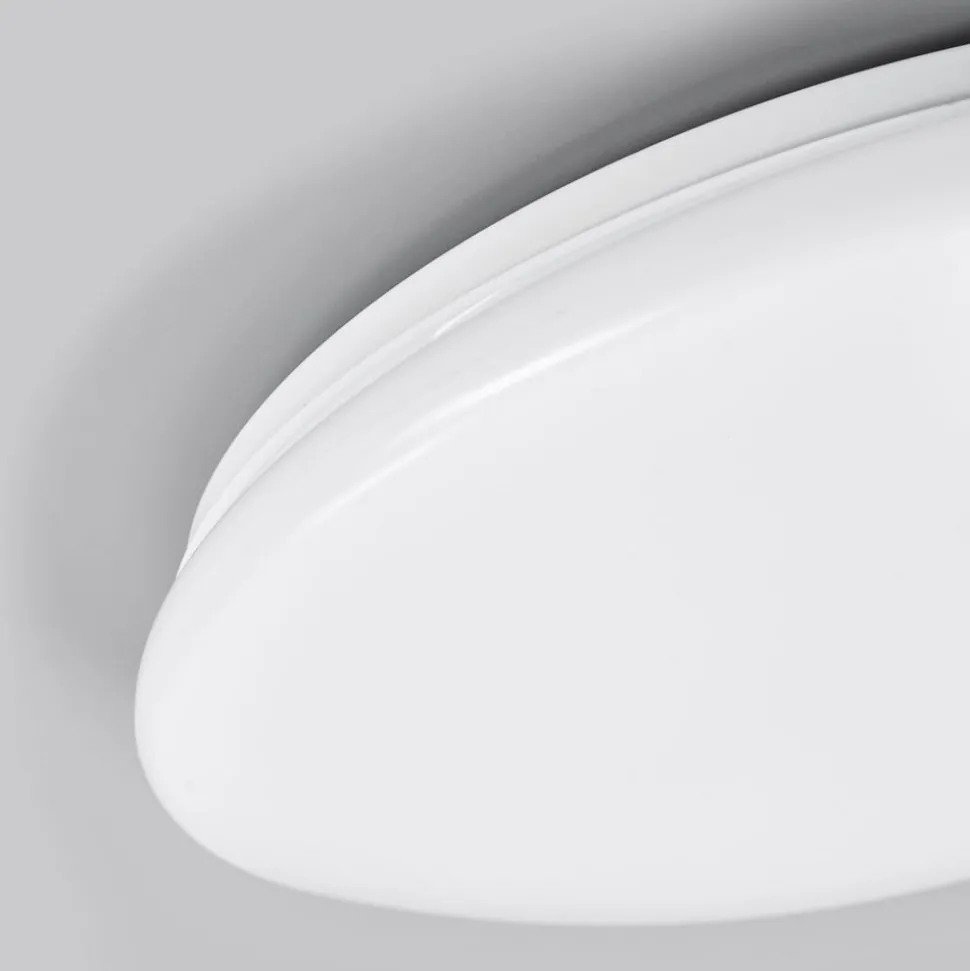 Philips Suede - rund LED-loftlampe, Ø 38 cm