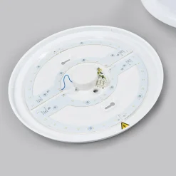 Philips Suede - rund LED-loftlampe, Ø 38 cm