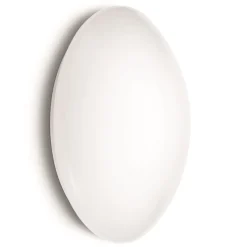 Philips Suede - rund LED-væglampe, Ø 28 cm