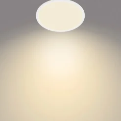 Philips SuperSlim LED IP44 2.700K Ø 29,5 cm hvid