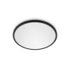 Philips SuperSlim loftlampe 2.700K Ø42cm sort