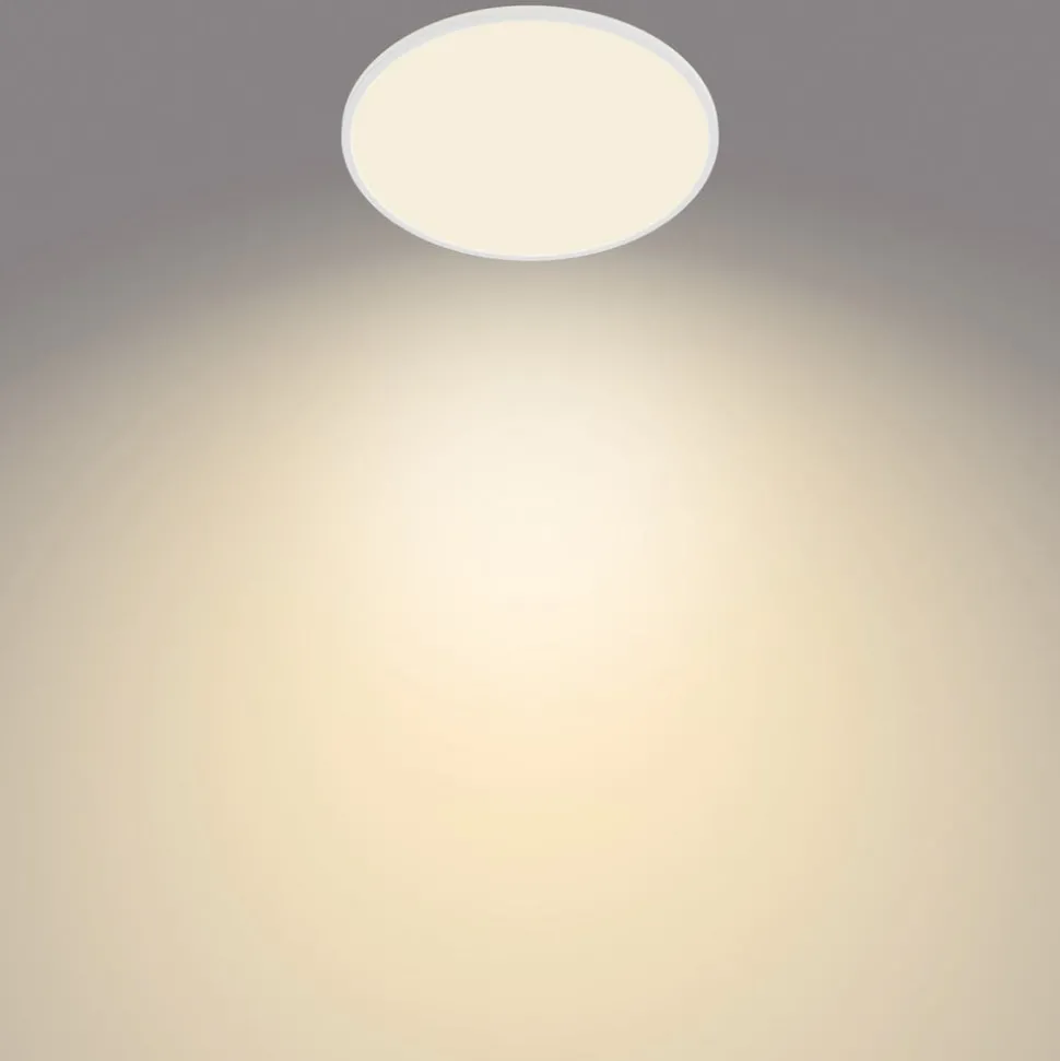 Philips SuperSlim loftlampe 2.700K Ø54cm hvid
