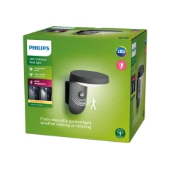 Philips Tyla LED-væglampe, bevægelsessensor