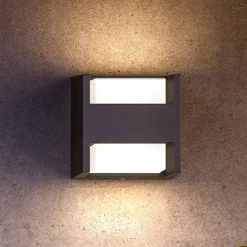 Philips udendørs LED-væglampe Arbour UE 2-sæt 2 lyskilder 2700 K