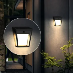 Philips udendørs LED-væglampe Nissa UE, plast, IP44