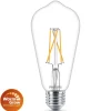 Philips WarmGlow E27 LED-pære rustik 5,9 W klar