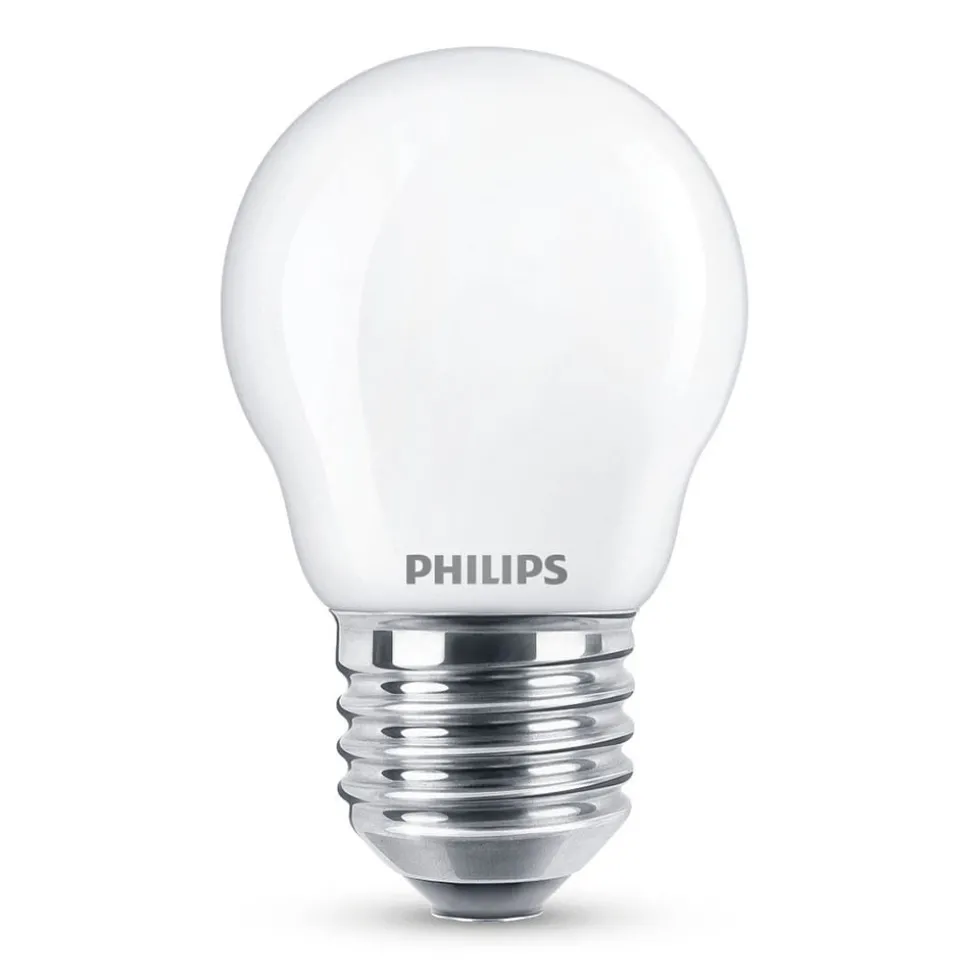 Philips WarmGlow LED Classic E27 P45 3,4 W mat