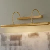 PICTURE lang gallerilampe poleret messing