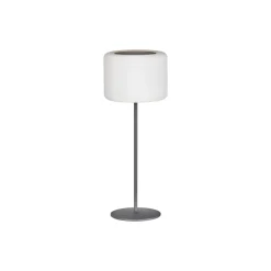 Pino LED-akku-bordlampe, solar, sandsort