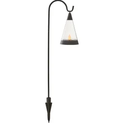 Pisa 3-i-1 LED-solcellelampe, valgfrit jordspyd