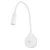 Pixie LED-væglampe med flexarm, hvid