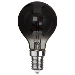 P45 LED-pære E14 3 W 1.800 K, røggrå