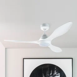 Polaris L LED-loftventilator, 3 blade, hvid