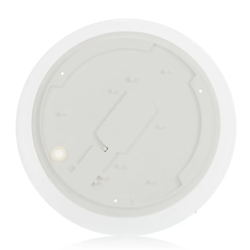 Pollux loftlampe, Ø 27 cm, plast, bevægelsessensor