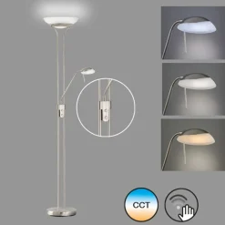 Pool LED-gulvlampe med læsearm, CCT-funktion