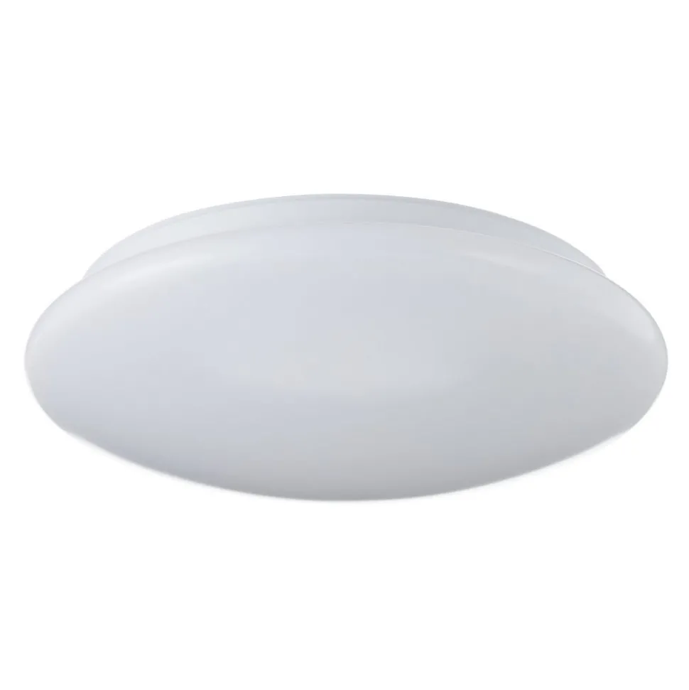 Porz LED-loftlampe IP44, HF-sensor, hvid