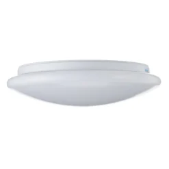 Porz LED-loftlampe IP44, HF-sensor, hvid