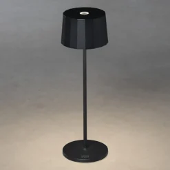Positano LED-bordlampe til udendørs brug, sort