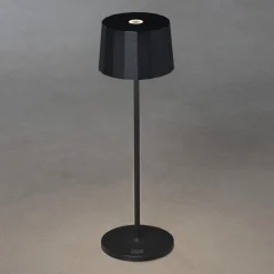 Positano LED-bordlampe til udendørs brug, sort