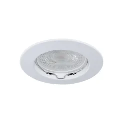 Premium Secure LV indbygget lampe i hvidt