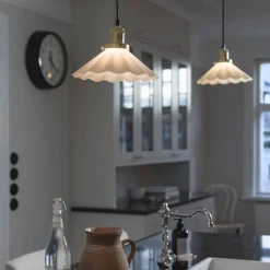 PR Home August hængelampe glasskærm Ø 25 cm, stikprop