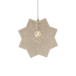 PR Home Elvira dekostjerne af metal, beige