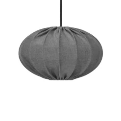 PR Home Hilma hængelampe udendørs, grå Ø 50 cm
