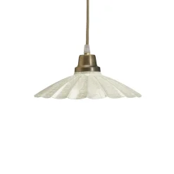 PR Home Hængelampe Ester, offwhite, Ø 24 cm, jern stik