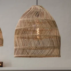 PR Home Maja hængelampe rattan, Ø45cm kabel 2,5m