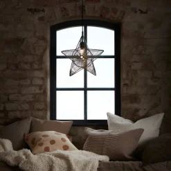 PR Home Regina dekostjerne metal med garn, beige