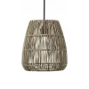 PR Home udendørs hængelampe Saigon, grå, Ø 28 cm, kabel 2,5 m