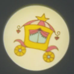 Prinsesse LED-natlampe, 3-delt, til stikkontakt