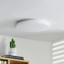 Prios Artin LED-loftlampe, sensor, rund, 33 cm
