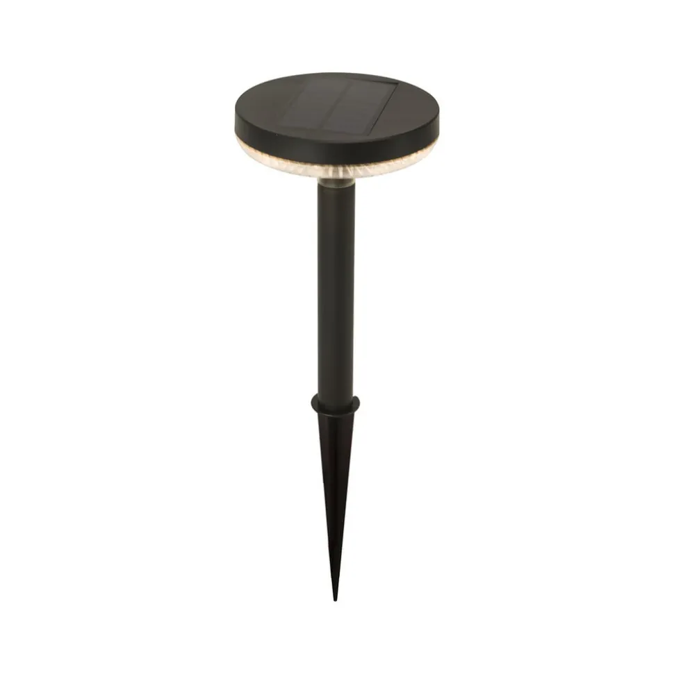 Prios Glenios LED-solcellelampe med jordspyd