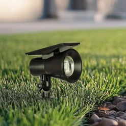 Prios Jostiras LED-solspotlight med jordspyd