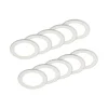 Prios LED-indbygningslampe Cadance, hvid, 17 cm, sæt med 10, CCT