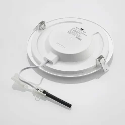 Prios LED-indbygningslampe Cadance, hvid, 24 cm, CCT, IP44