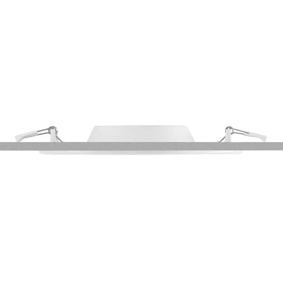 Prios LED-indbygningslampe Cadance, hvid, 22 cm, CCT, IP44