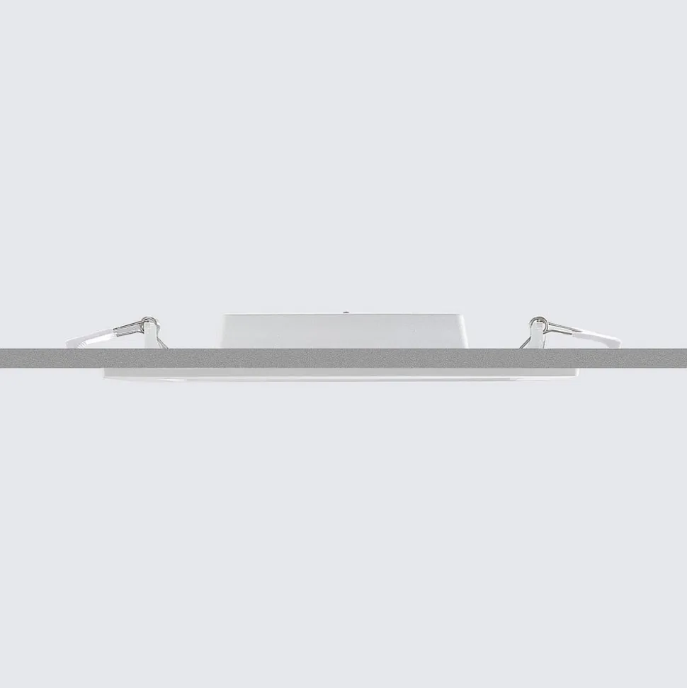 Prios LED-indbygningslampe Helina, hvid, 22 cm, 18 W, dæmpbar