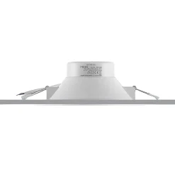 Prios LED-indbygningslampe Rida, 3 enheder, hvid, 23 cm, 25W, CCT, IP44