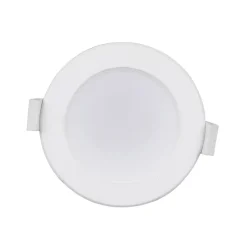 Prios LED-indbygningslampe Rida, sæt med 3, hvid, 15 cm, CCT, IP44
