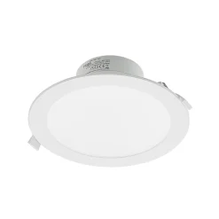 Prios LED-indbygningslampe Rida, 10stk, hvid, 23cm, 25W, CCT, IP44