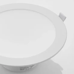 Prios LED-indbygningslampe Rida, 10stk, hvid, 23cm, 25W, CCT, IP44