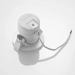 Prios LED-indbygningslampe Shima, hvid, 7 W, 3000K, dæmpbar
