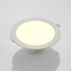 Prios LED-indbygningsspot Rida, hvid. Ø 23 cm, 30W, CCT, IP44