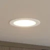 Prios LED-indbygningsspot Rida, hvid. Ø 15 cm, CCT, IP44